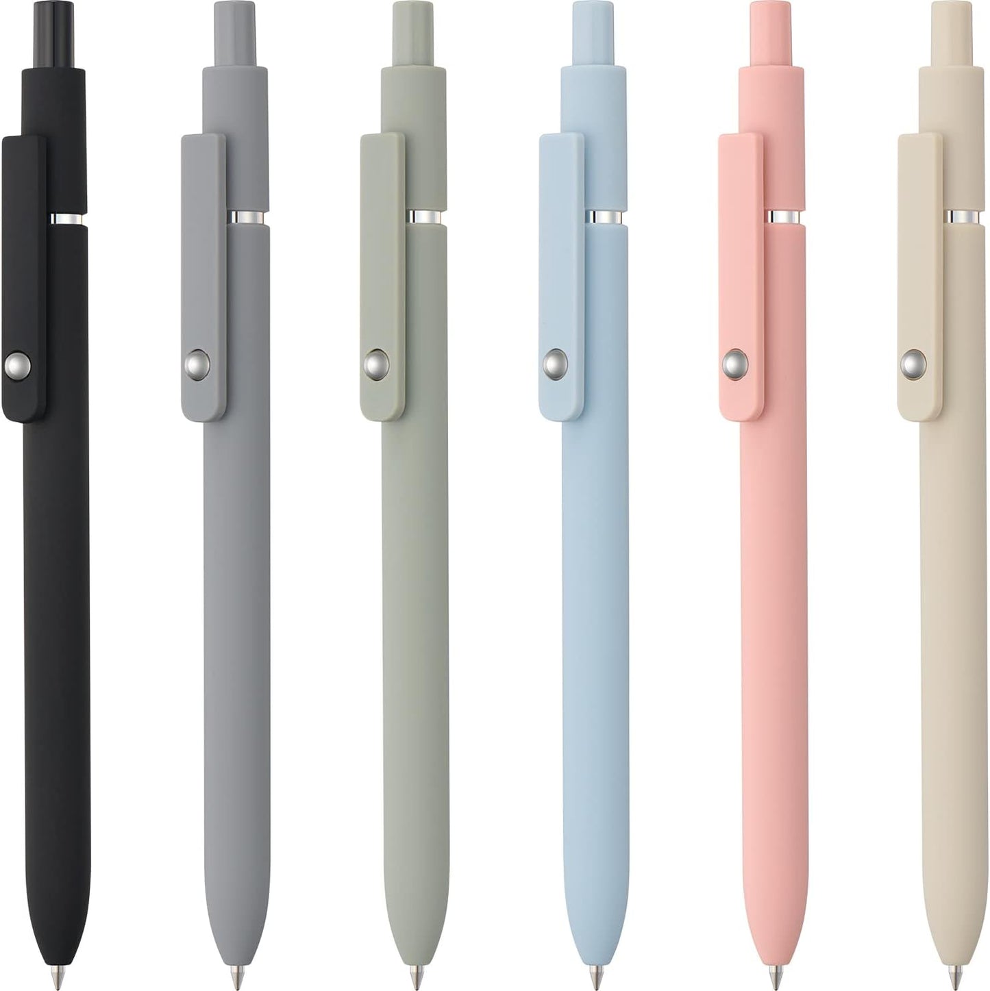 LINFANC 6 Pack Quick Dry Gel Pens