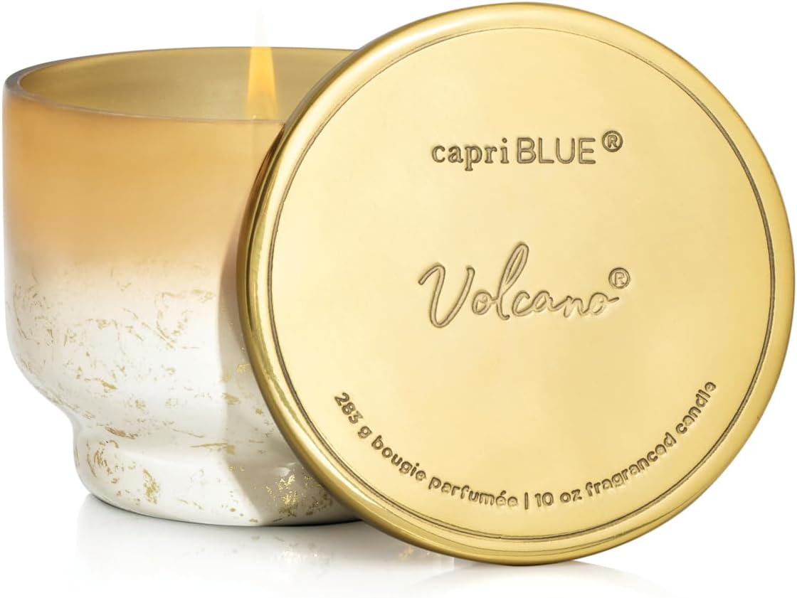 Capri Blue Volcano Scented Candle - Glimmer Inverted Jar