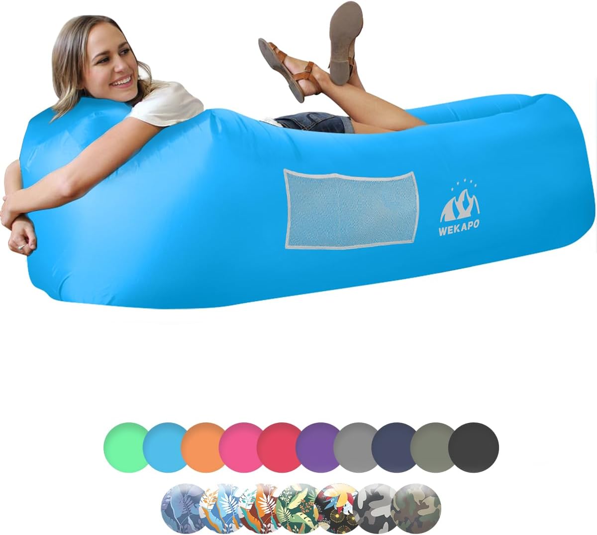WEKAPO Inflatable Lounger: Ultimate Portability