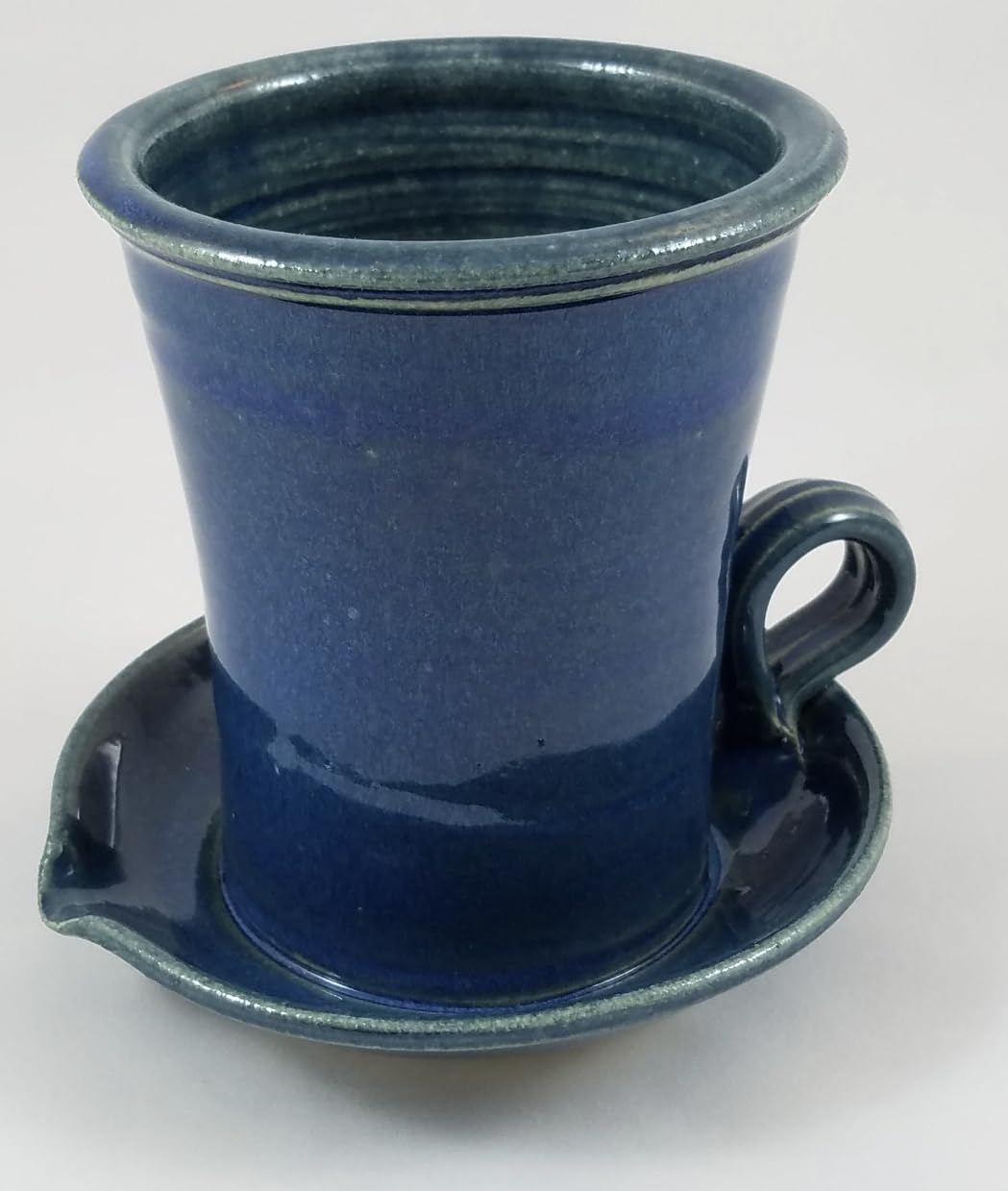 Handmade Ceramic Bacon Cooker | Crispy Bacon Fast! (Blue)