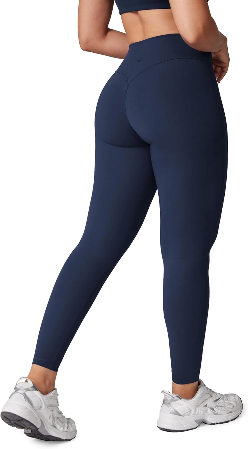 Hugcurve No Front Seam Hidden Scrunch Butt High Waisted Leggings