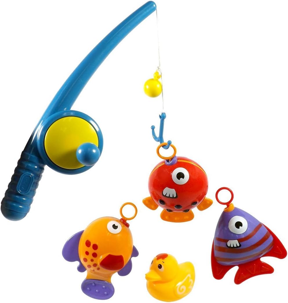 Bathtub Fishing Fun for Kids 3+ | Realistic Reel Toy Set