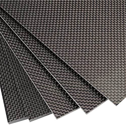 500X600MM 2.0MM Carbon Fiber Sheets for Multicopters & RC Planes