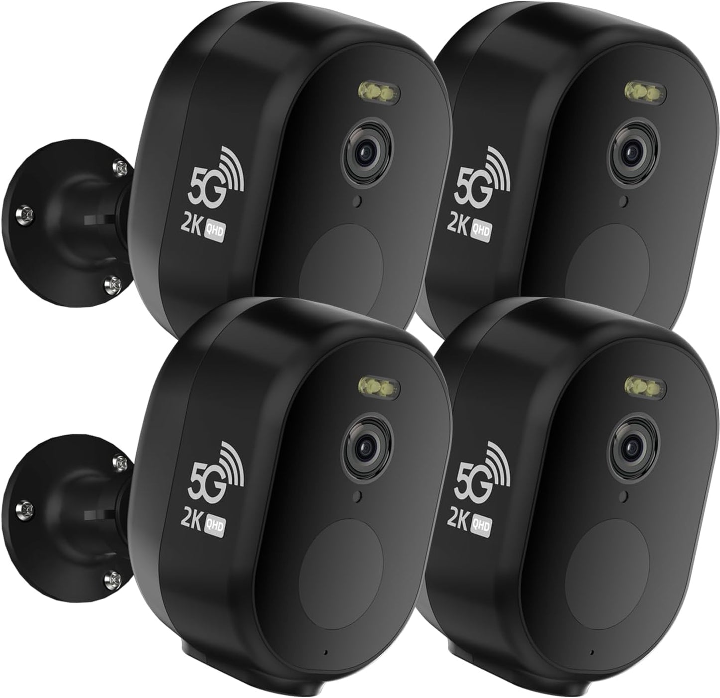 Wireless Outdoor Security Cameras 2K QHD Home System Kit