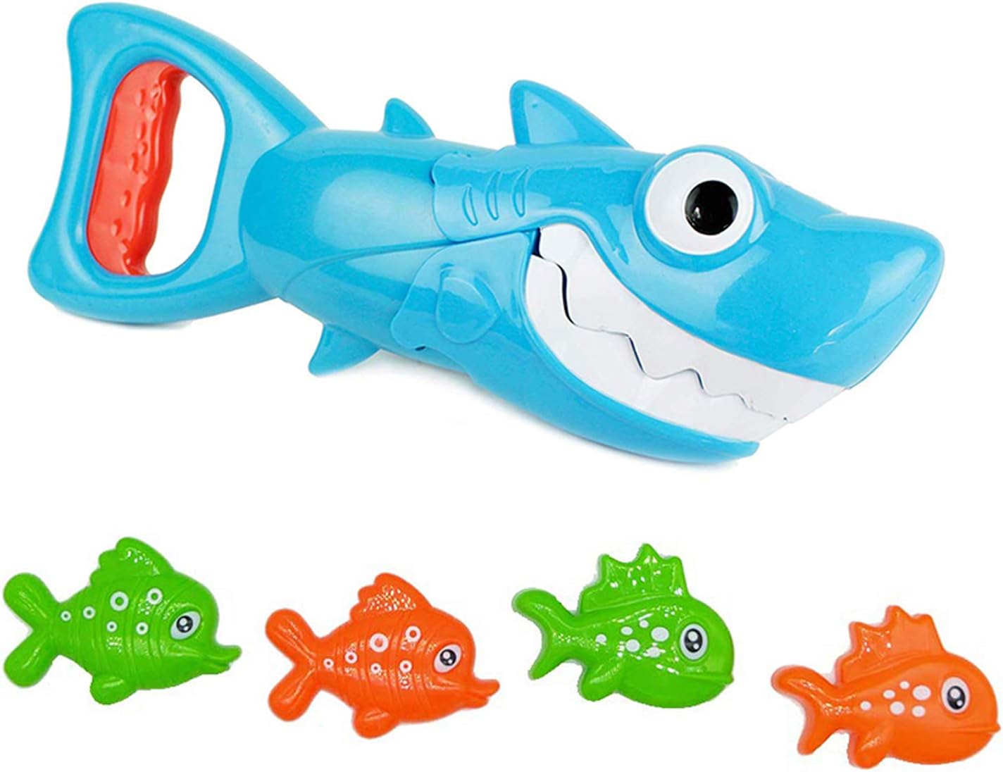 Shark Grabber Bath Toy Set - Fun Biting Action!