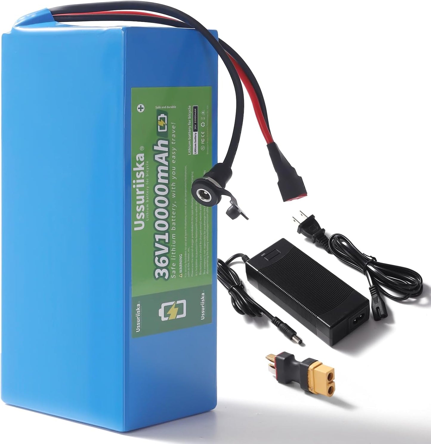 36V 10Ah Lithium Battery for Electric Bicycles and Scooters