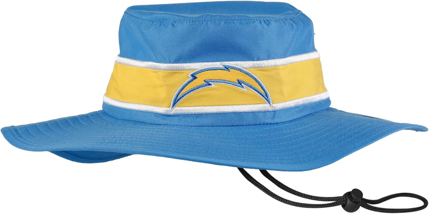 FOCO Men's NFL Team Logo Sport Outdoor Sun Bucket Boonie Hat