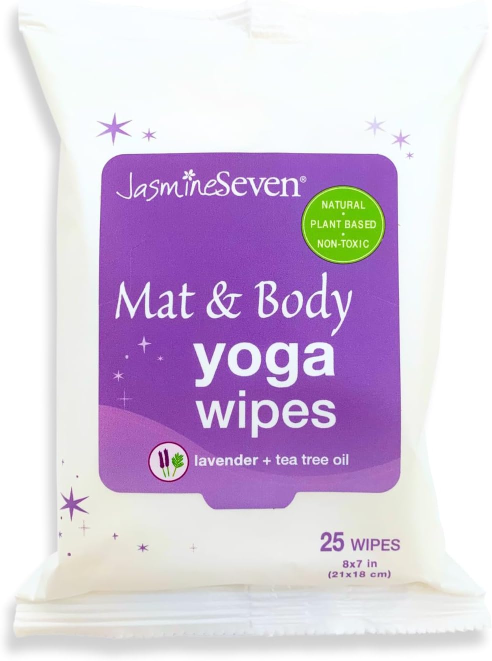 Refresh & Cleanse: Yoga Wipes Lavender & Tea Tree