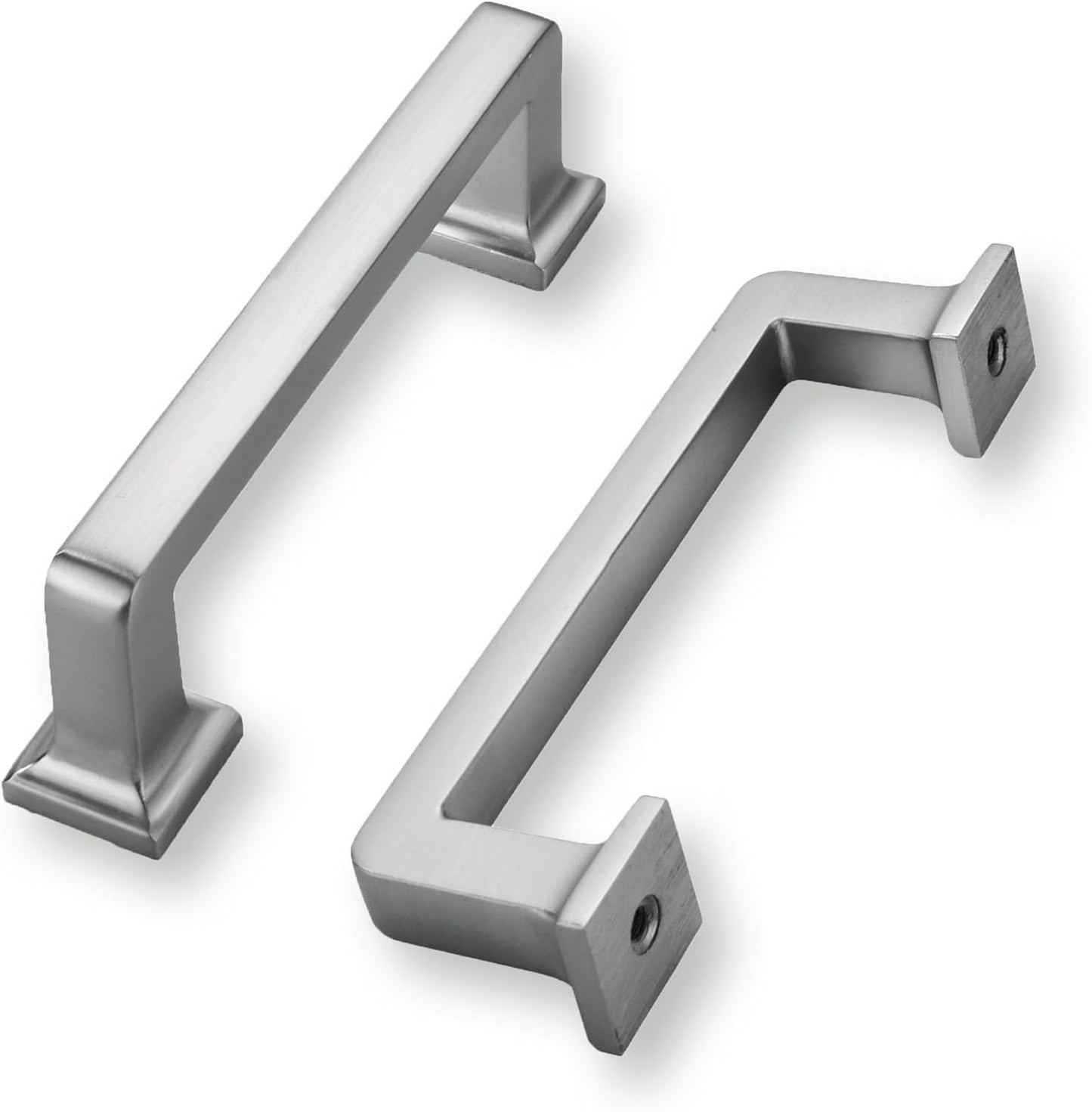 Brushed Nickel Cabinet Pulls - 20 Pack for Kitchen Hardware