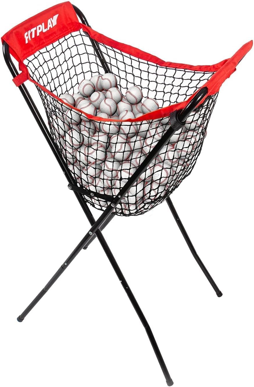 Extra Large Baseball Caddy for 100+ Balls - Portable & Durable