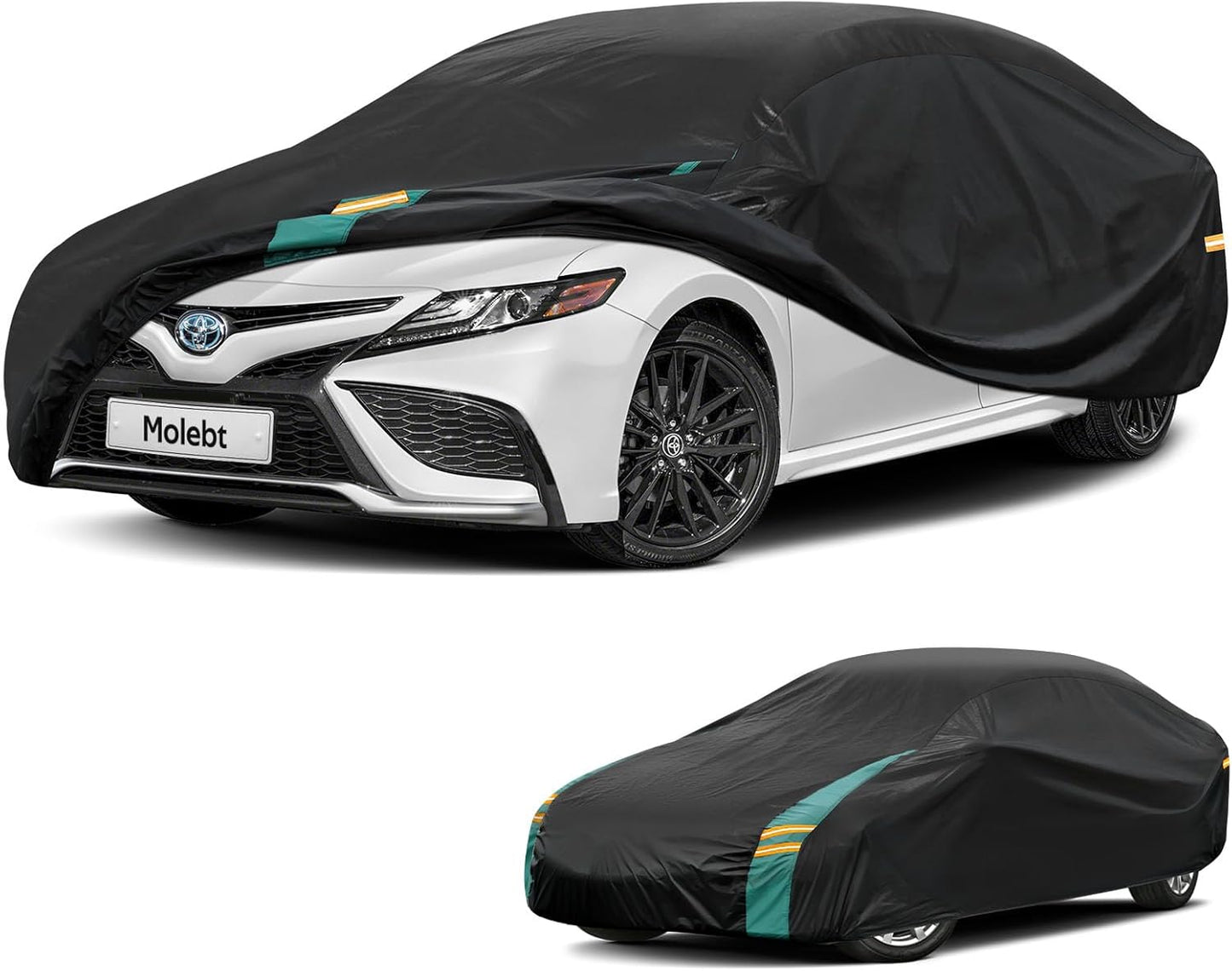 Car Cover Waterproof All Weather Protection for Sedans 186-193 in