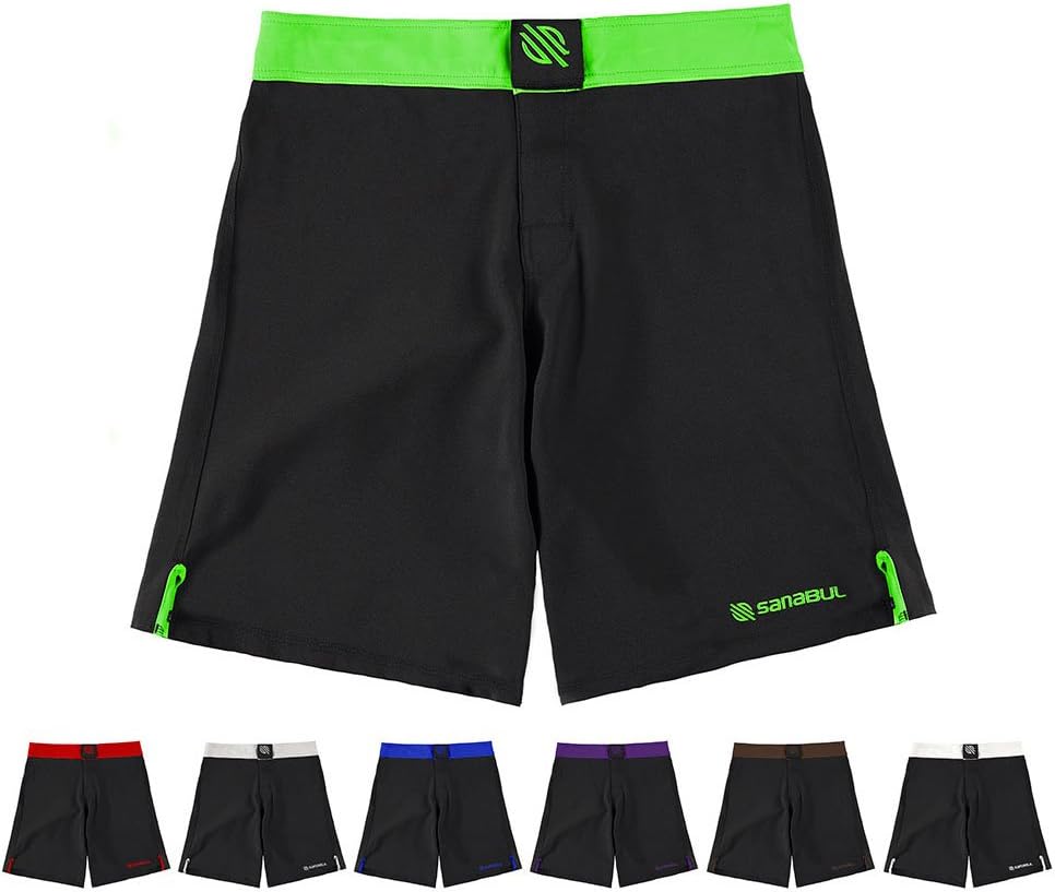 Sanabul Essential MMA Shorts for Men - Ultimate BJJ Gear