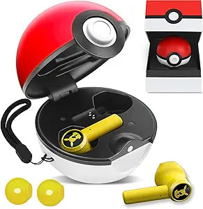 Kids Wireless Earbuds with Cartoon Design and Touch Control