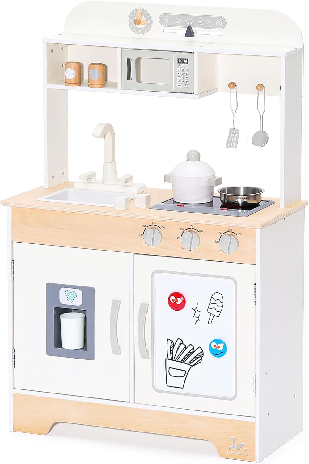 SainSmart Jr. Wooden Toy Kitchen - Endless Play Fun