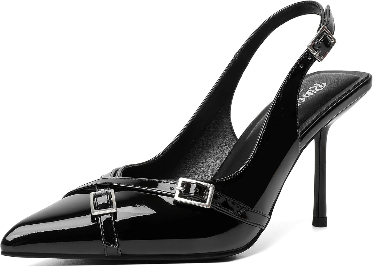 RIBONGZ Sexy Slingback Pumps for Elegant Dressy Heels Women