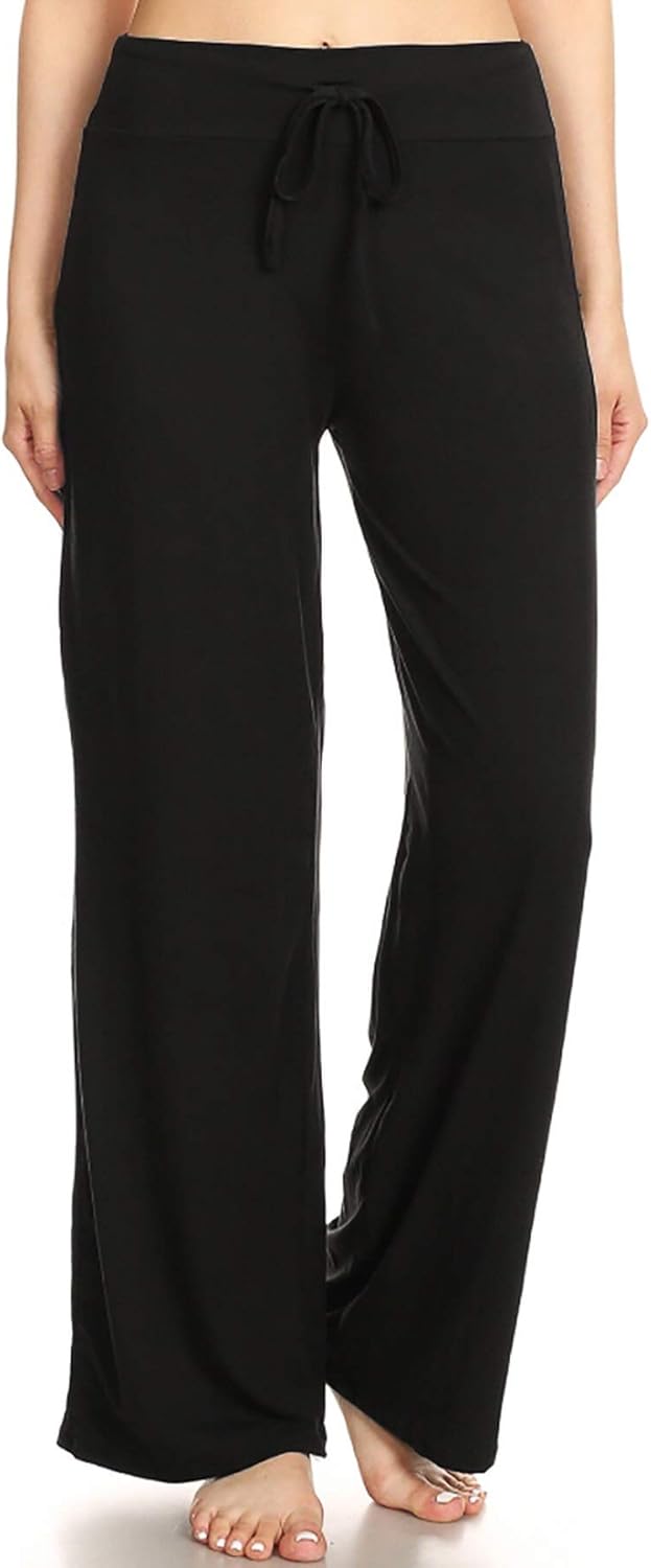 Comfy Drawstring Pajama Pants by Leggings Depot