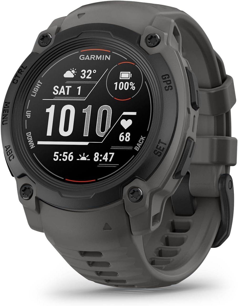 Garmin Instinct E: Rugged GPS Smartwatch, 24/7 Health Monitoring