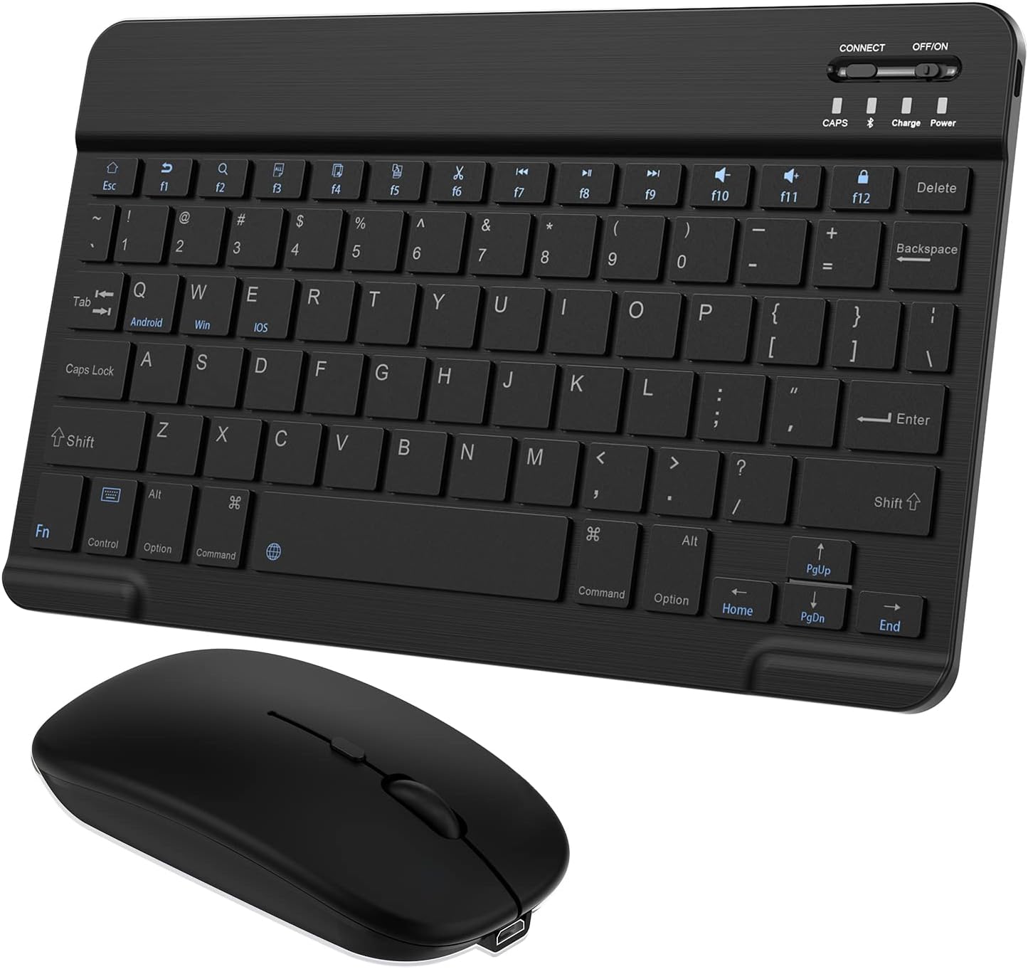 Ultra-Slim Bluetooth Keyboard & Mouse Combo - TOHAKATA