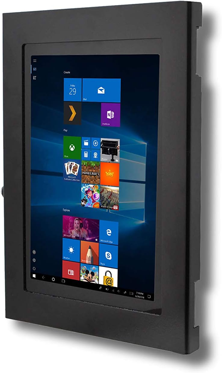Locking Anti-Theft Security Metal Case for Microsoft Surface Pro 7