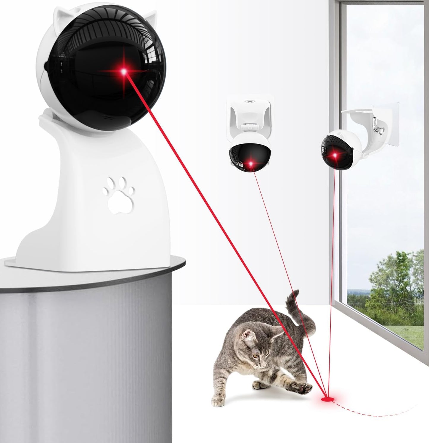 Goopow Interactive Cat Laser Toy - Stimulate & Entertain!
