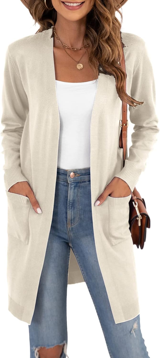 VIISHOW Women's Classic Cardigans for Year-Round Comfort
