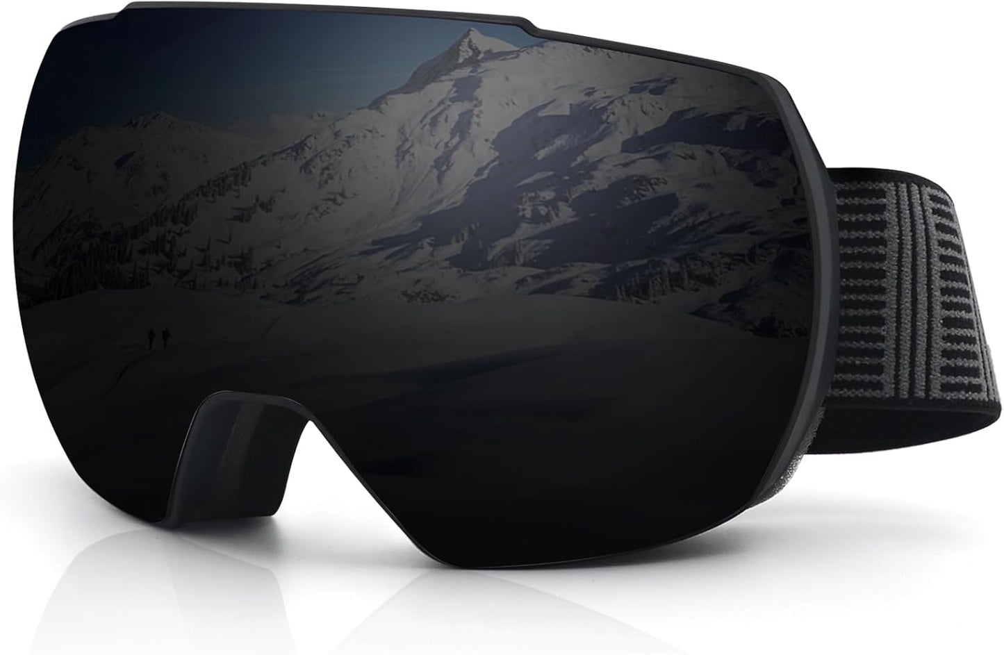 OULAIQI OTG Ski Goggles - Anti-Fog UV400 Protection
