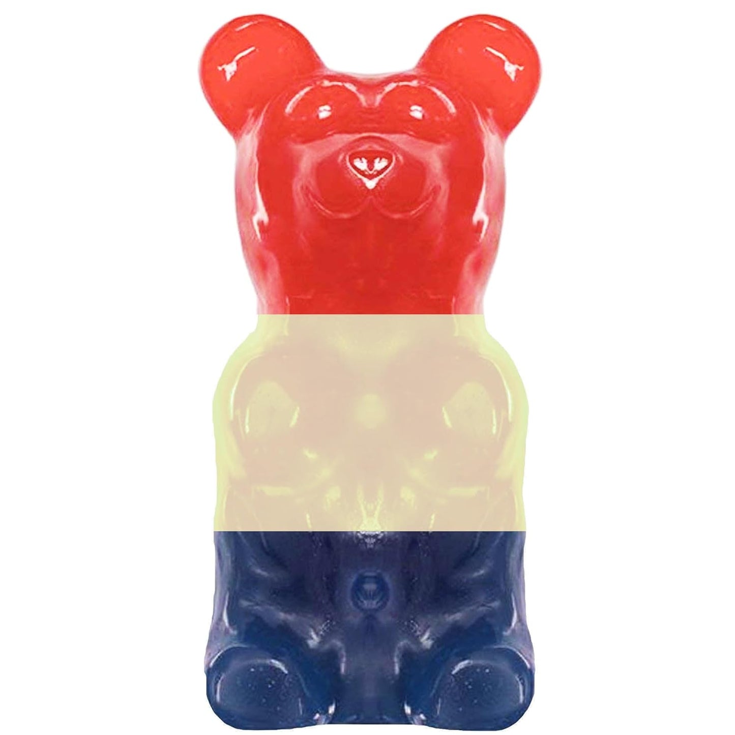 World's Largest Gummy Bear - Cherry, Strawberry Banana, Blue Raspberry
