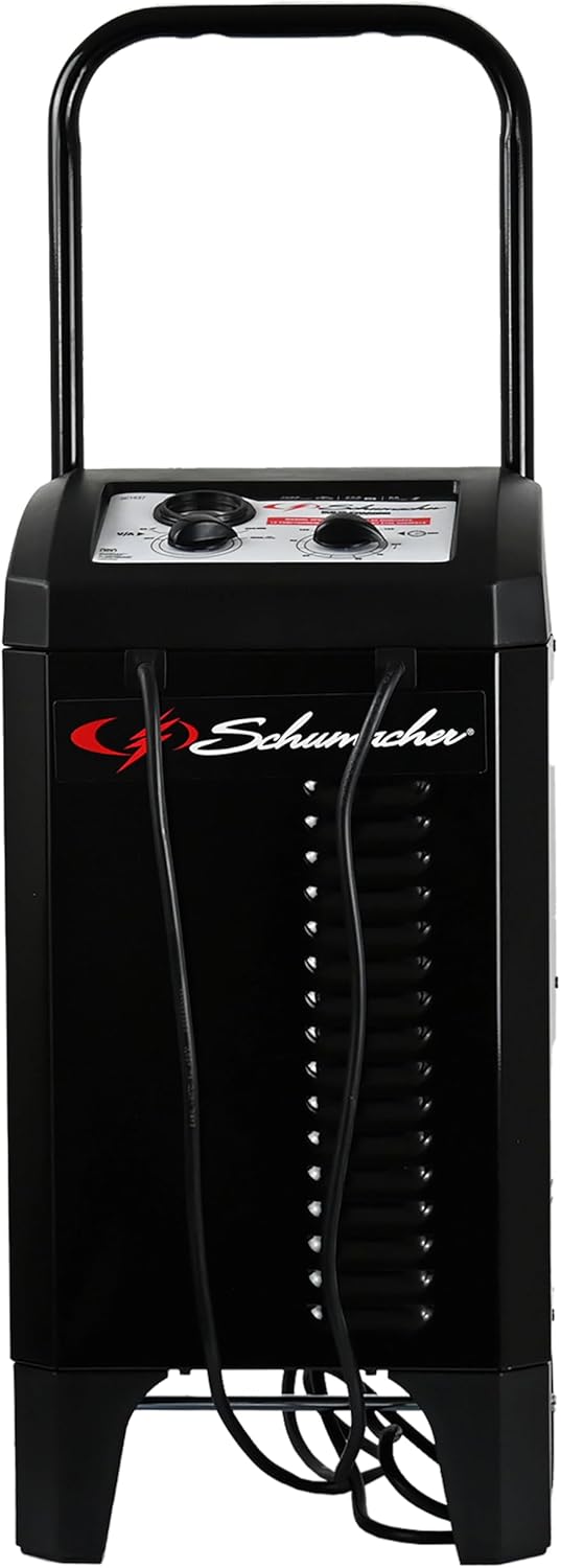 Schumacher Manual Wheel Charger - Jumpstart Engines Easily