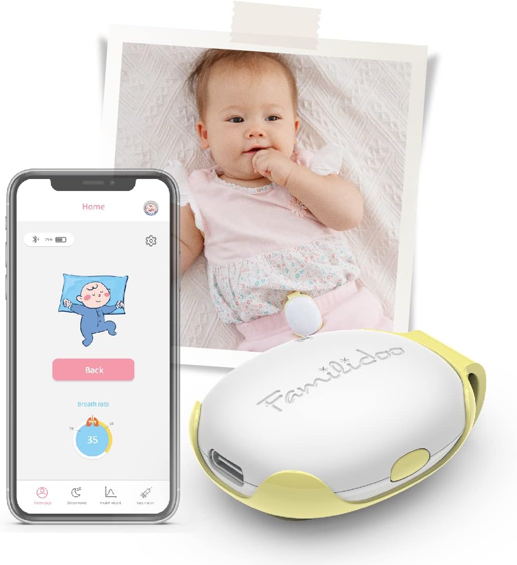 FAMILIDOO Smart Baby Monitor - Abdominal Movement Alert
