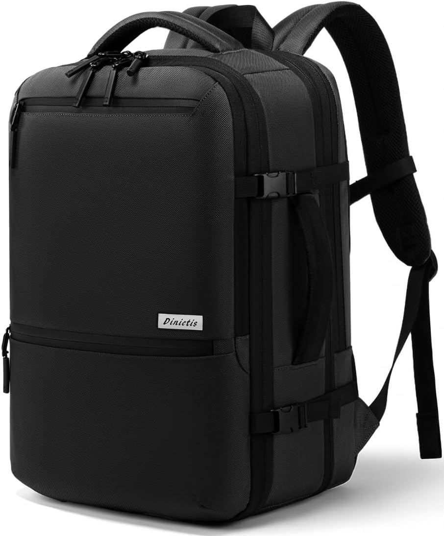 Dinictis Vacuum Seal Travel Backpack with Built-in Pump