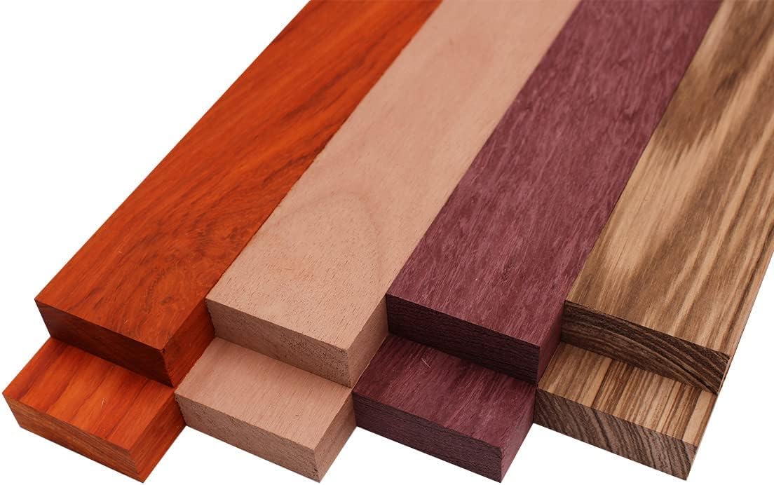 Barrington Hardwoods Exotic Hardwood Variety Pack - 8 Pcs