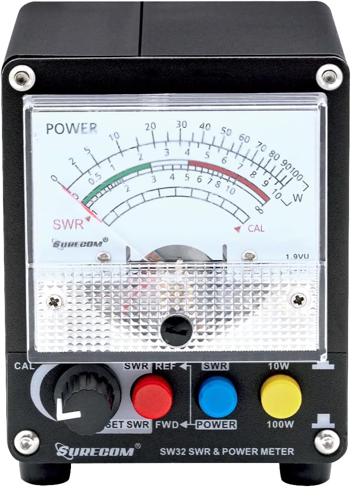 Mcbazel Surecom SW-32UV 125-525MHz 100Watt SWR & Power Meter