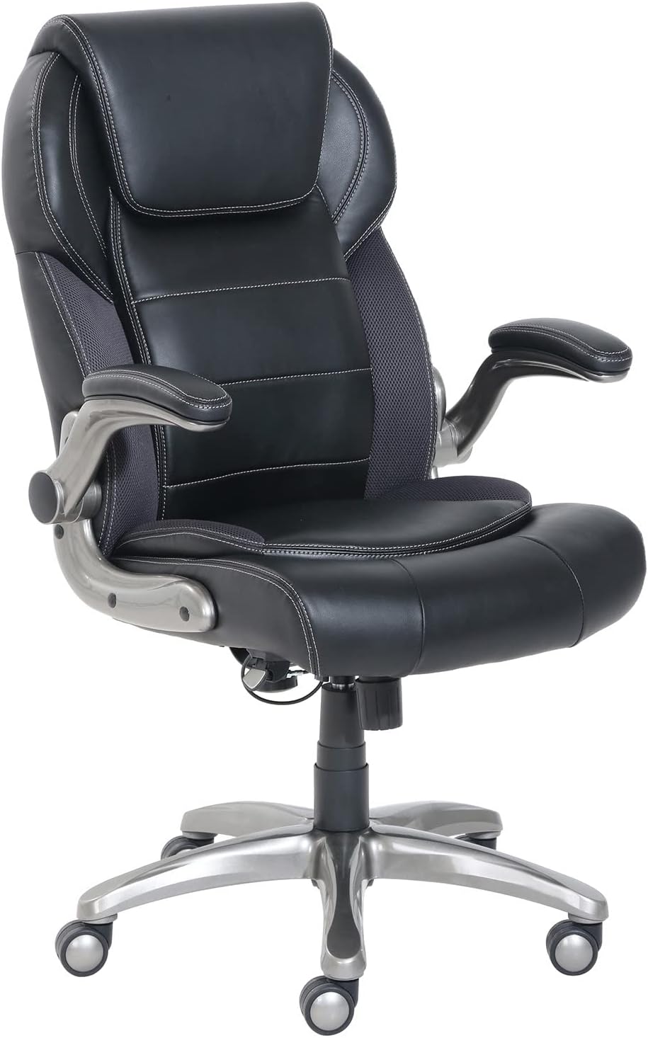Basics Ergonomic Office Chair - Lumbar Support & Flip-Up Arms