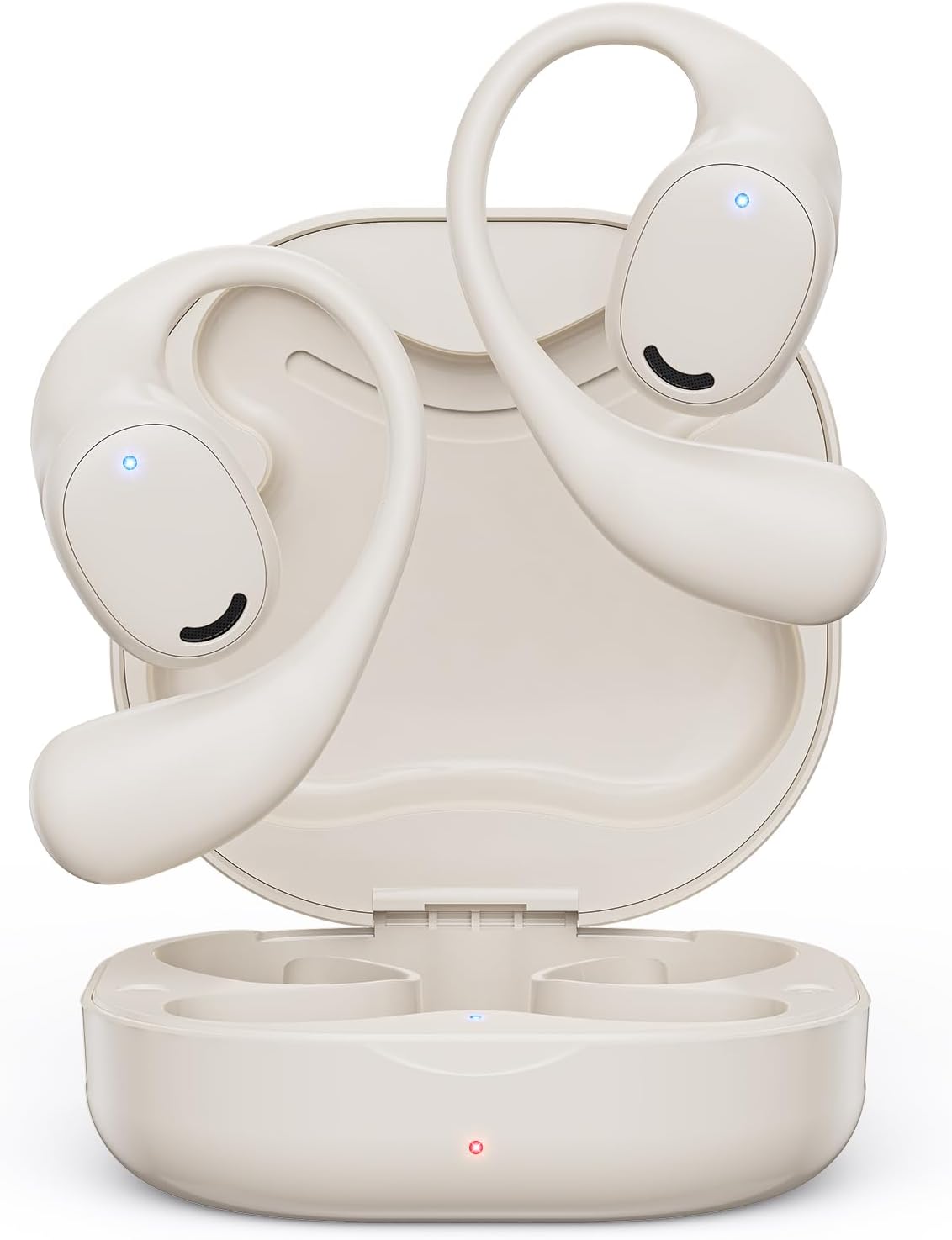 60Hrs Sweatproof Open-Ear Bluetooth Earbuds