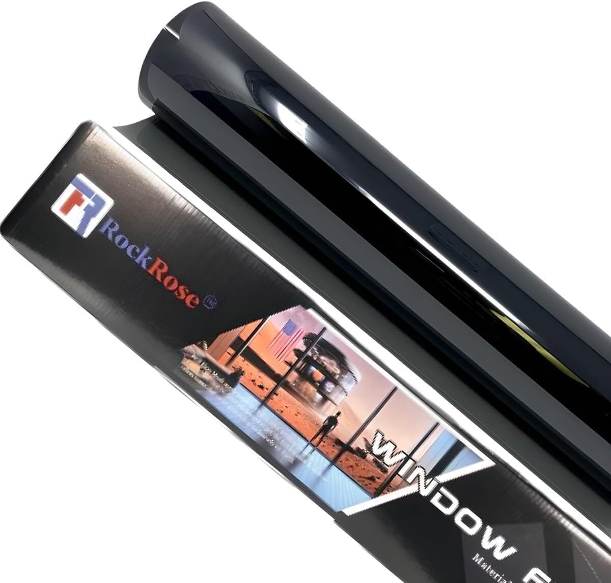 RockRose 20% Premium Carbon Car Window Tint Film for Privacy