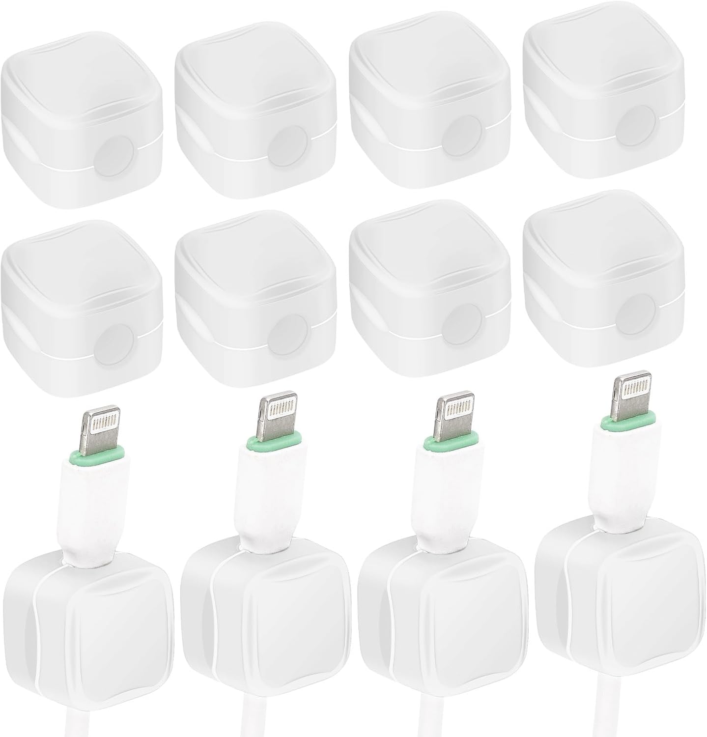 Adhesive Magnetic Cable Clips - Organization Made Easy