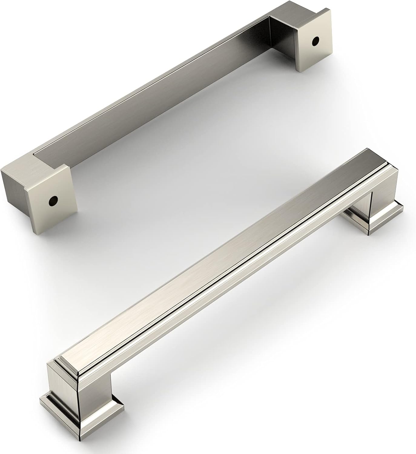 Brushed Satin Nickel Kitchen Cabinet Pulls for Modern Homes