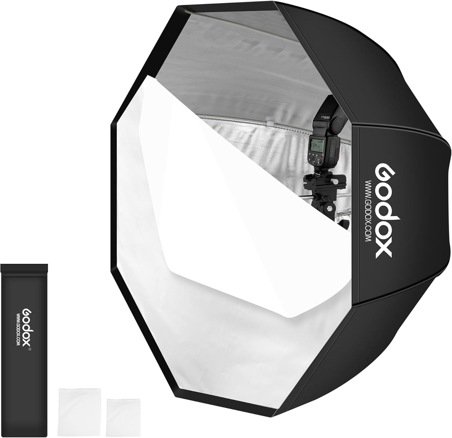 Godox Portable 120cm Octagon Softbox Reflector for Photography