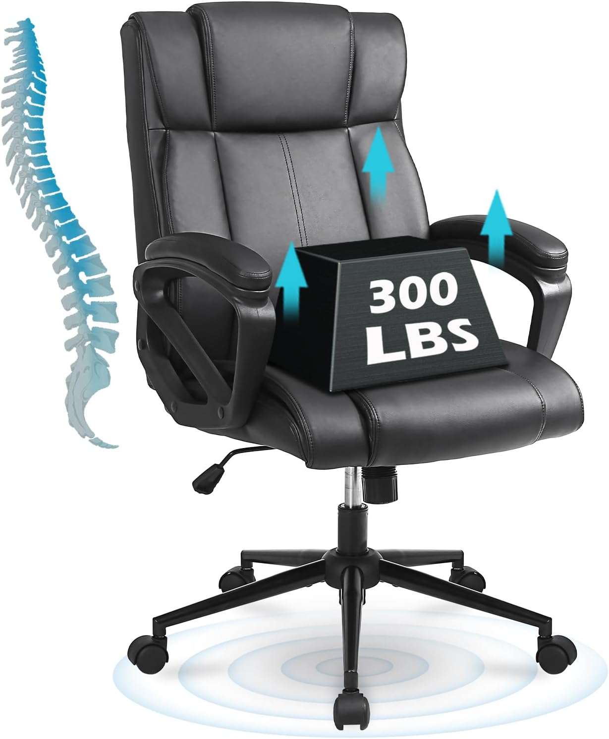 Ergonomic Executive Office Chair for Ultimate Comfort