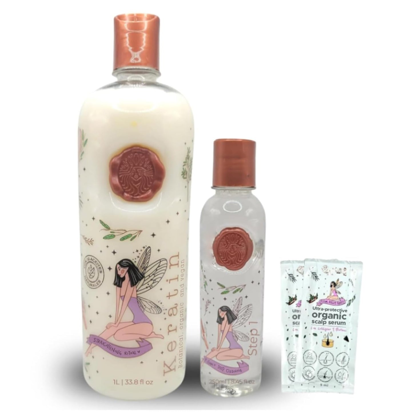 Keratina Organica 1 LITRO for Shine and Softness in Hair