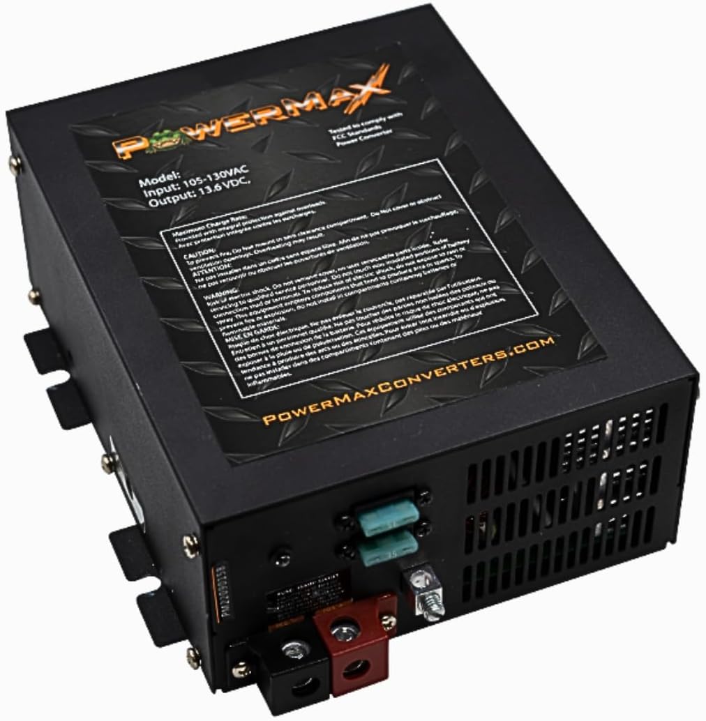 Powermax RV Converter 15 Amp 12V Smart Battery Charger