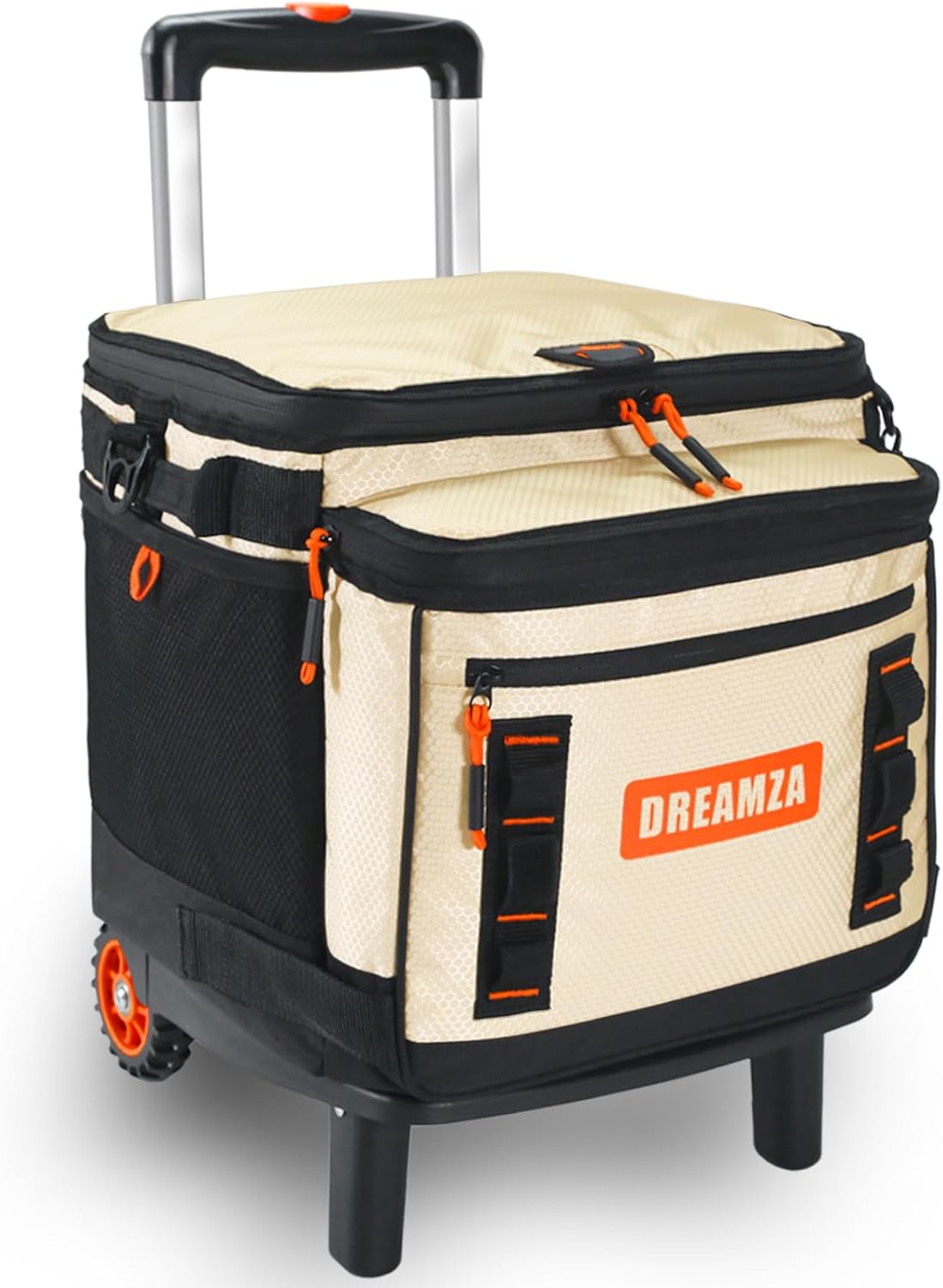 Soft Cooler with Wheels for Beach Picnic and Camping Fun