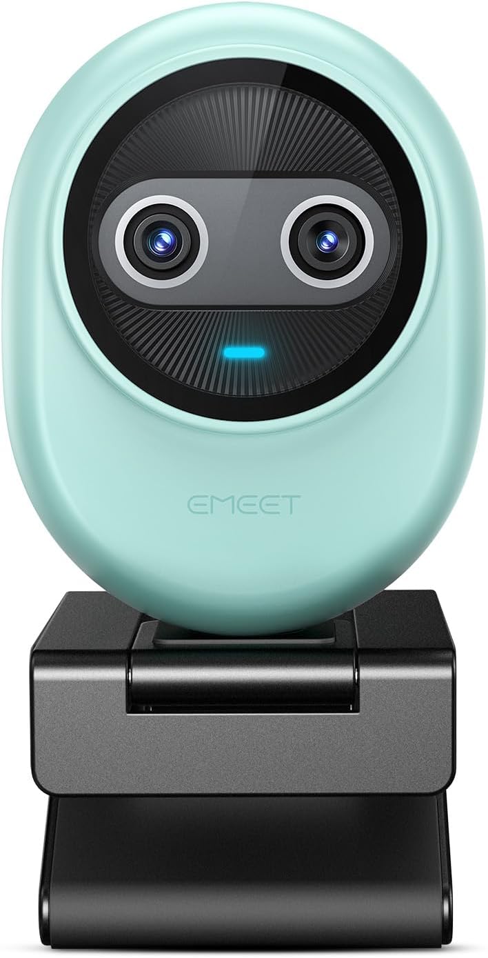 EMEET Piko 4K Webcam - Dual-Camera AI for Streaming Excellence