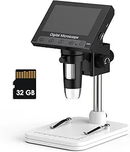 GIMYUAN LCD Digital Microscope: 1000X Handheld Magnifier