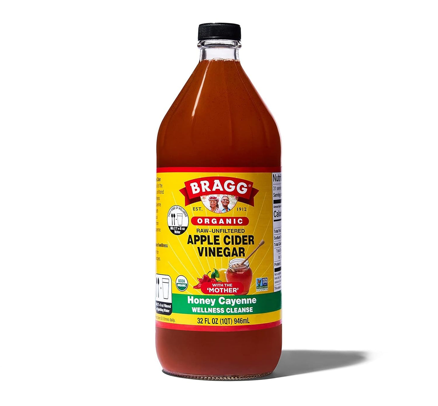 Bragg Organic Apple Cider Vinegar - 32oz Miracle Cleanser!