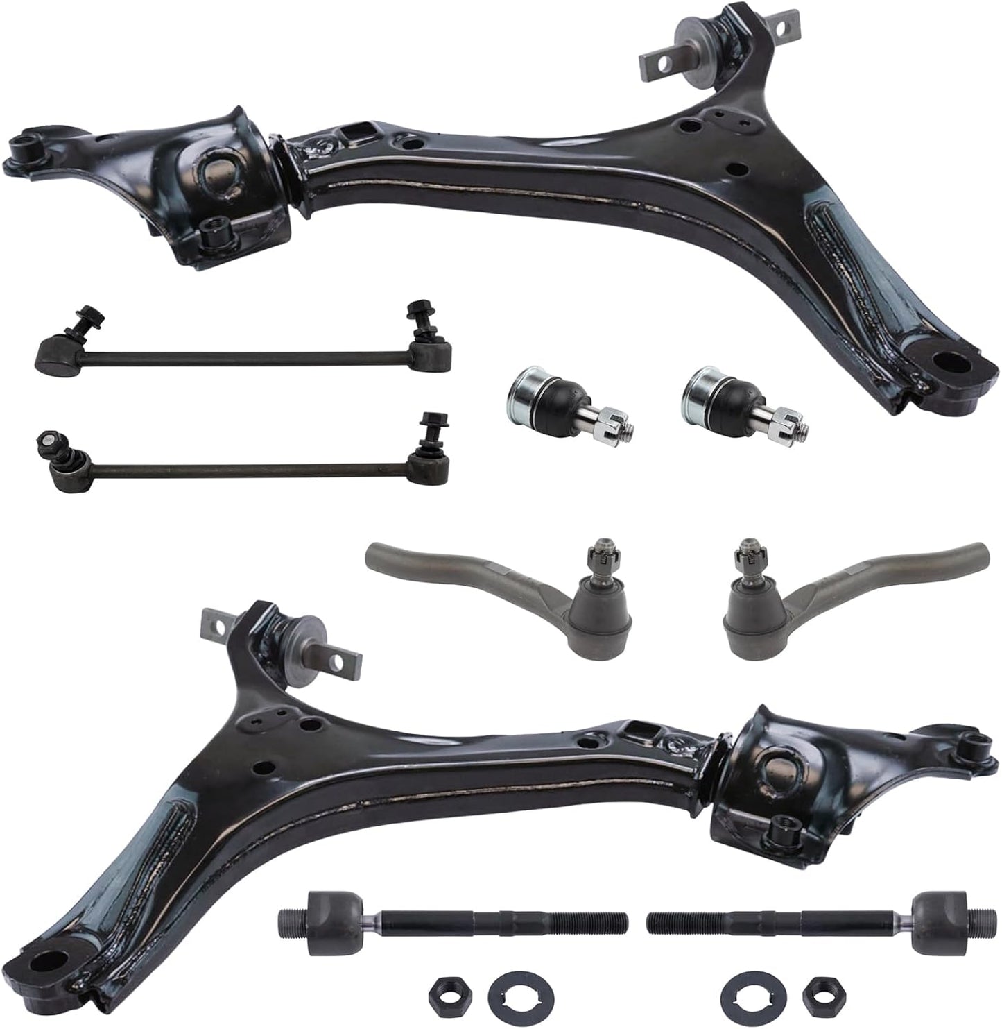 TRQ Front Steering & Suspension Kit for Acura TLX and Honda Accord
