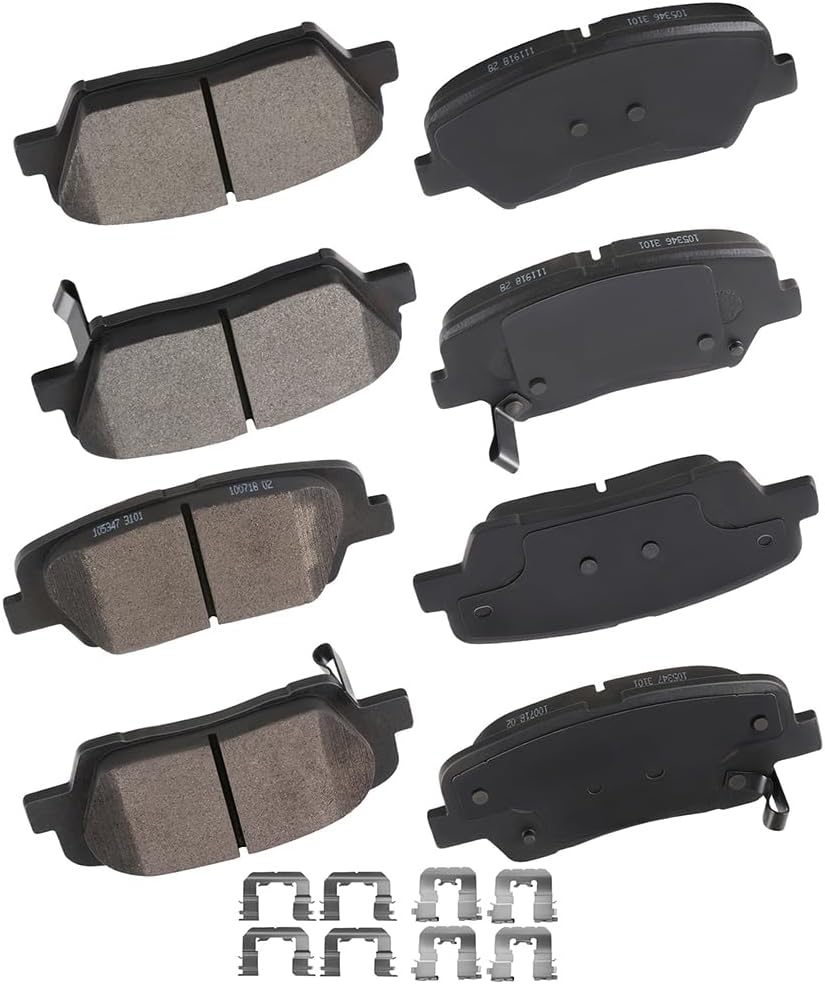 Professional Ceramic Brake Pads Set for Hyundai & Kia Vehicles