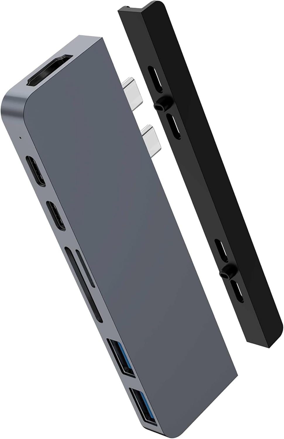 HyperDrive Duo 7-in-2 MacBook USB C Hub for Seamless Expansion