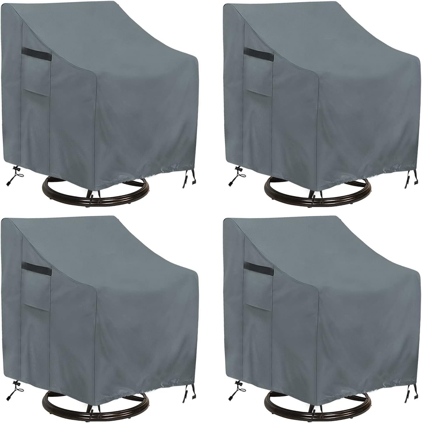 Patio Chair Covers - Waterproof Heavy Duty Swivel Lounge Chair