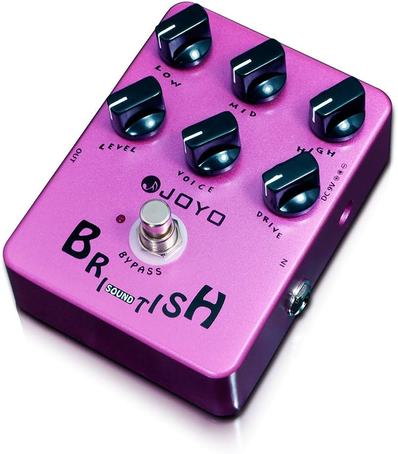 JOYO Overdrive British Rock Amp Simulator Pedal for Guitarists